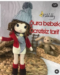 Şirin Bebek Örgü Şeması Ücretsiz