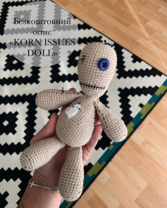 Схема гачком ляльки «Korn Issues Doll»
