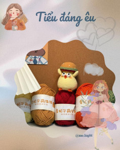 Sơ đồ móc gà bé đáng yêu