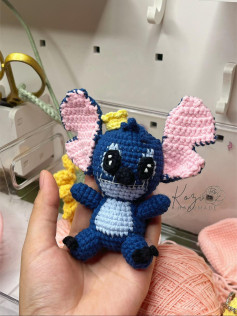 Sơ đồ móc len Stitch dễ thương