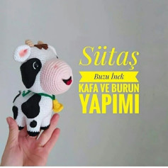 Süttaş Buzu İnek: Kafa ve Burun Yapımı Şeması