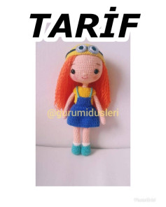TARİF: Amigurumi Kız Bebek Şeması
