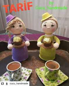 TARİF: Şirin Boncuk Bebekler Amigurumi Örgü Şeması