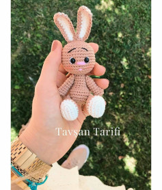 Tavşan Amigurumi Şeması 🌟 TAVŞAN TARİFİ 🌟