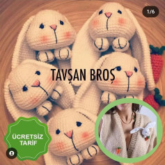 TAVŞAN BROŞ ÖRNEKLERİ