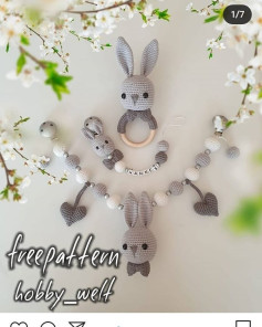 Tavşanlı Bebek Oyuncak Seti Şeması