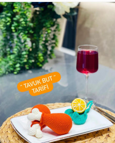 Tavuk Butu Tığ İşi Şeması