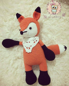Tí hon Tilki Amigurumi Şeması