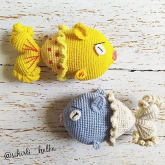 Tığ İşi Balık Amigurumi Şeması