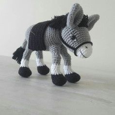 Tığ İşi Eşek Amigurumi Şeması