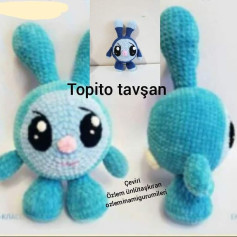 Topito Tavşan Amigurumi Şeması