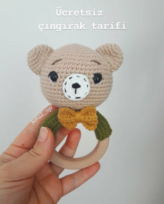 Ücretsiz amigurumi ayı çıngırak tarifi