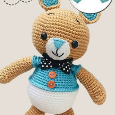 Ücretsiz Amigurumi Ayıcık Bobi Yapımı