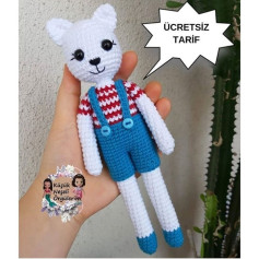 Ücretsiz Amigurumi Ayıcık Şeması