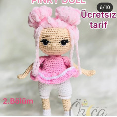 Ücretsiz Amigurumi Bebek Şeması - 2. Bölüm