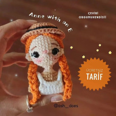 Ücretsiz Amigurumi Bebek Şeması Avuç içi kadar mutluluk. 🧡