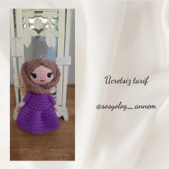 Ücretsiz Amigurumi Bebek Şeması Günaydın herkese haftasonunuz