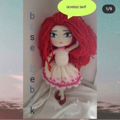 Ücretsiz Amigurumi Bebek Şeması güzel