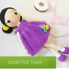 Ücretsiz Amigurumi Bebek Şeması Örgü en sağlıklı terapi yöntemlerinden biridir 🌷