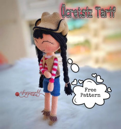 Ücretsiz Amigurumi Bebek Şeması Tarif Sahibi