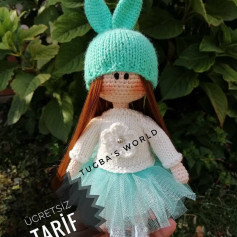 Ücretsiz Amigurumi Bebek Tığ İşi Tarifi