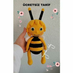 ÜCRETSİZ ARı AMIGURUMİ TARİFİ