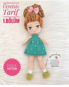 Ücretsiz Bebek Örgü Şeması: Bölüm 1