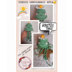 Ücretsiz Denizanası Amigurumi Tarifi amigurumitarifleriücretsiz