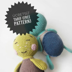 ÜCRETSİZ Kaplumbağa Amigurumi Şeması Etiket yaptığınız için teşekkür ederim ❣️