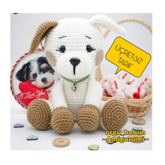 Ücretsiz Köpek Amigurumi Tığ İşi Tarifi