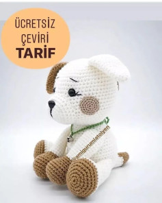 Ücretsiz Köpek Amigurumi Yapımı Tüm amigurumi camiası adına bi sorum olacak canlar