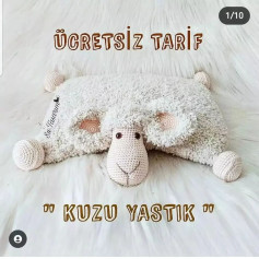 ÜCRETSİZ KUZU YASTIK ÖRNEĞİ