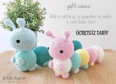 ÜCRETSİZ ÖRGÜ TARİFİ: SEVİMLİ TİTREK KÖSTEBEKLER