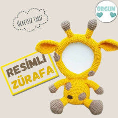 Ücretsiz Resimli Zürafa Amigurumi Yapımı