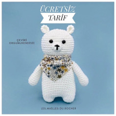 Ücretsiz Sevimli Ayıcık Amigurumi Tarifi Örmesi çok kolay hemencik bitecek bir tarif çevirisi bırakıyorum. Yapacak olanlara şimdiden kolay gelsin.❣️
