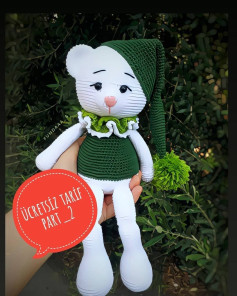 Ücretsiz Sevimli Tavşan Amigurumi Tığ İşi Şeması