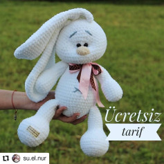 Ücretsiz Tığ İşi Tavşan Tarifi