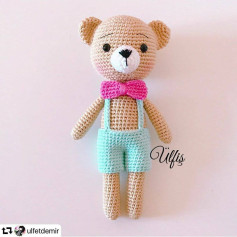 Ülfiş Ayıcık Amigurumi Şeması Tarif Sahibi