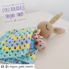 UYKULU TAVŞAN VE ÖRGÜ BATTANİYE ŞEMASI