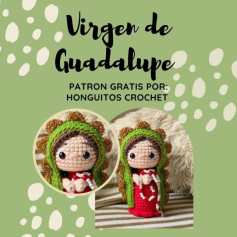 Virgen de Guadalupe: Patrón de crochet gratis