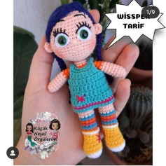 WİSPER BEBEK AMİGURUMİ TARİFİ