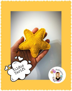 Yıldız Amigurumi Yapımı