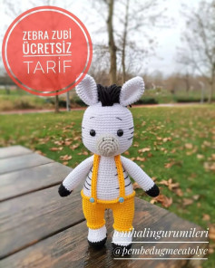 Zebra Zubi Ücretsiz Tığ işi Tarifi