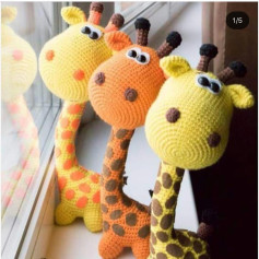 Zürafa Amigurumi Şeması Çok tatlı muhakkak ören olur😊