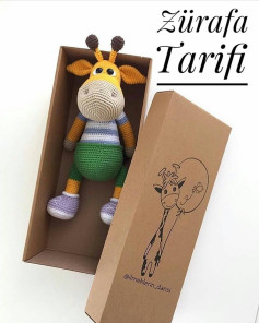 Zürafa Amigurumi Şeması Merhaba 👋