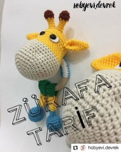 Zürafa Amigurumi Tığ İşi Şeması Tarif Sahibi