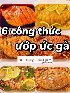 6 công thức ướp gà