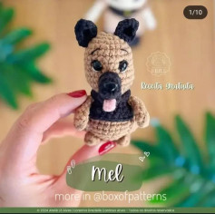 Amigurumi de Cachorro com Receita Grátis para Fazer em Casa