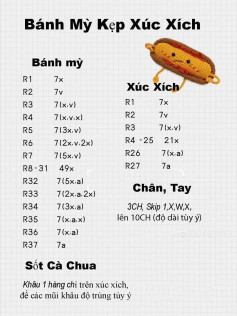 bánh mì kẹp xúc xích, crossant bông, bánh kem hạt dẻ, bánh mì nướng xúc xích, giỏ bánh ngọt mini, fried egg