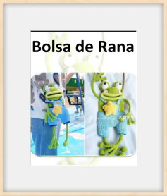 Bolso de Rana de Ganchillo: Patrón Creativo y Divertido